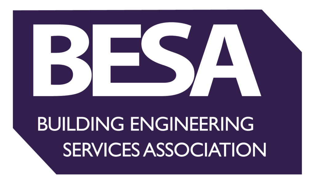 Logo for the Building Engineering Services Association