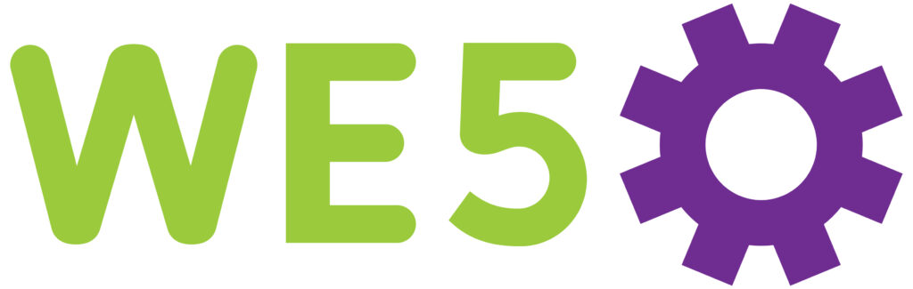WE50 logo